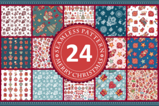 24 Christmas Patterns for Festive Design