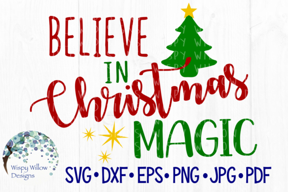 Believe in Christmas Magic Crafts