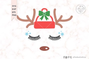 Christmas Reindeer Face for Crafts