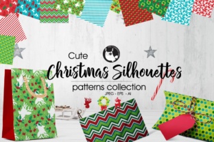 Christmas Silhouettes: A Festive Pattern for Local Branding
