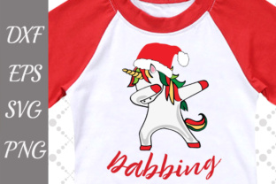 Christmas Unicorn in Crafts