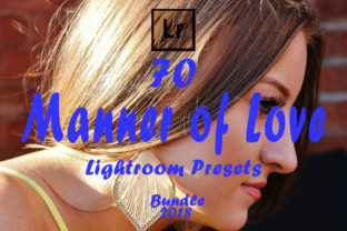 Manner of Love Lightroom Presets for Actions Amp