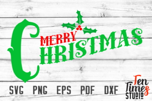 Merry Christmas Wood Sign SVG Cutting Files for Crafts