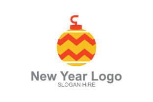 New Year Logo Christmas Decoration