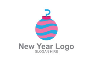 New Year Logo Christmas Decorations