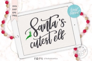 Santa s Cutest Elf for Crafts